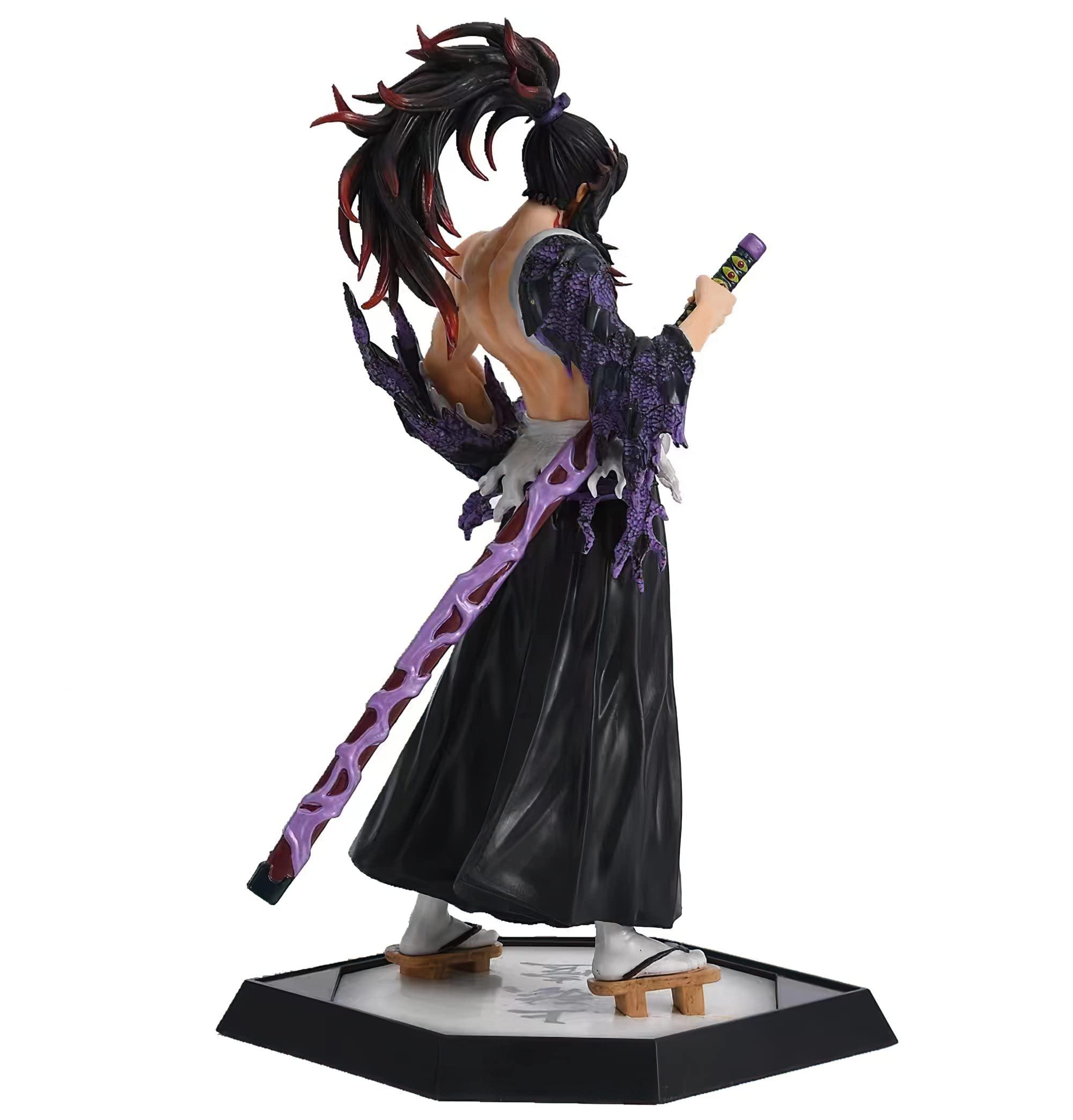 Kokushibo Anime Figure - 12 Inch Demon Slayer Character Statue, Anime Collectible Toy for Fans, Perfect Gift for Anime Lovers | Display for Home, Office, or Anime Collections