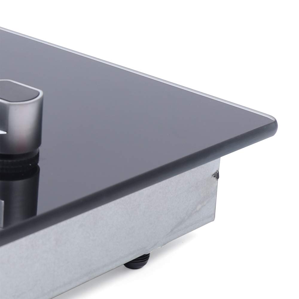 Portable Single Burner LPG Gas Stove for RV, Yacht, Caravan & Camping - Tempered Glass Cooktop with Safety Lock - Ideal for Outdoor Cooking, Small Apartments & Boat Kitchens (GR-B001) | Perfect for Road Trips, Tailgating & Emergency Preparedness