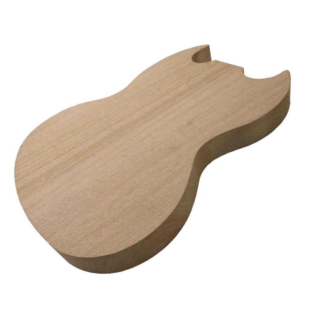 Premium Handcrafted SG Electric Guitar Body - High-Quality Wood Material for DIY Guitar Builders & Musicians | Perfect for Custom Guitar Projects & Professional Performances