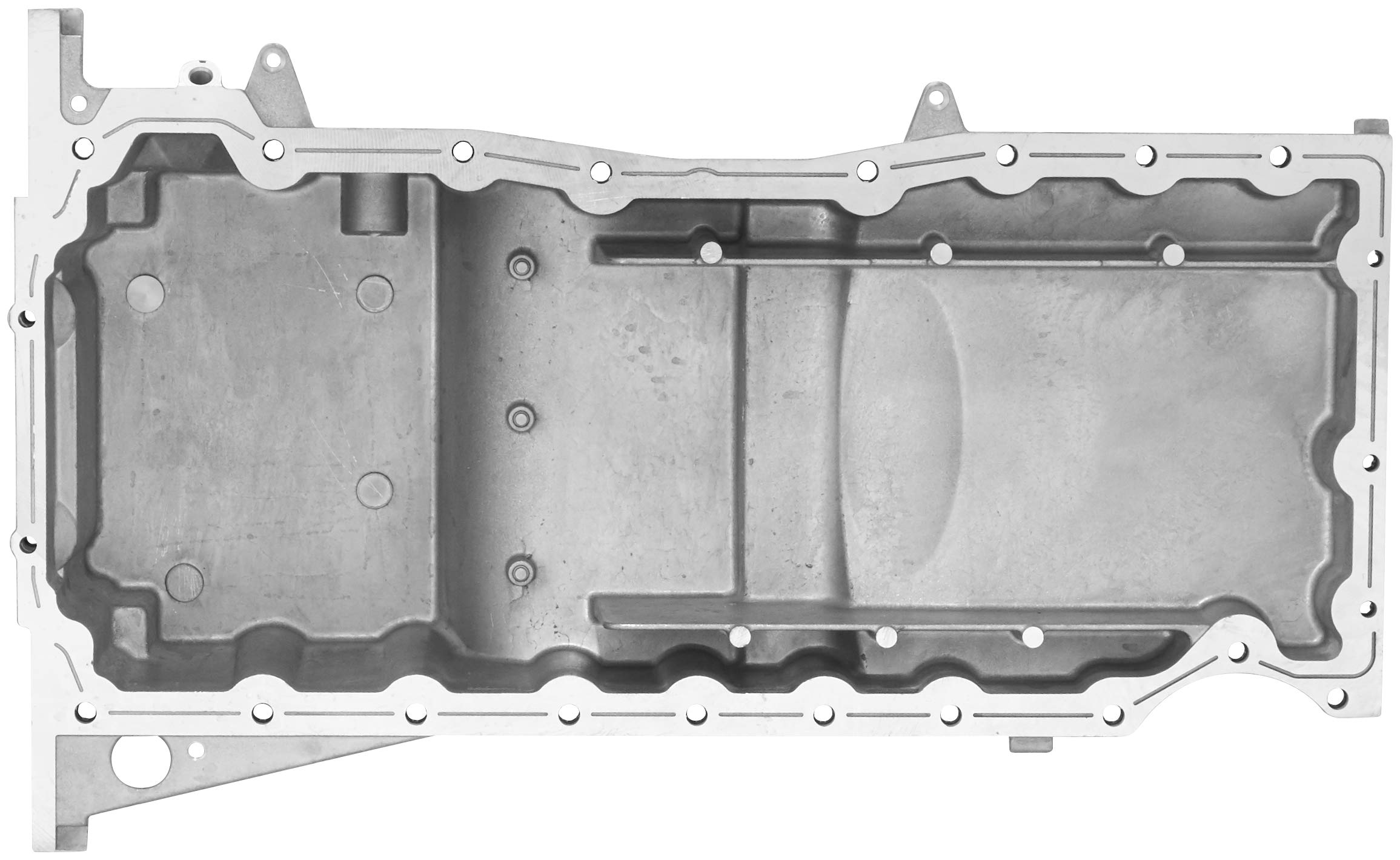 Spectra Premium GMP63B Replacement Oil Pan - Durable Aluminum Engine Oil Pan for GM Vehicles - Perfect for DIY Car Repairs & Maintenance