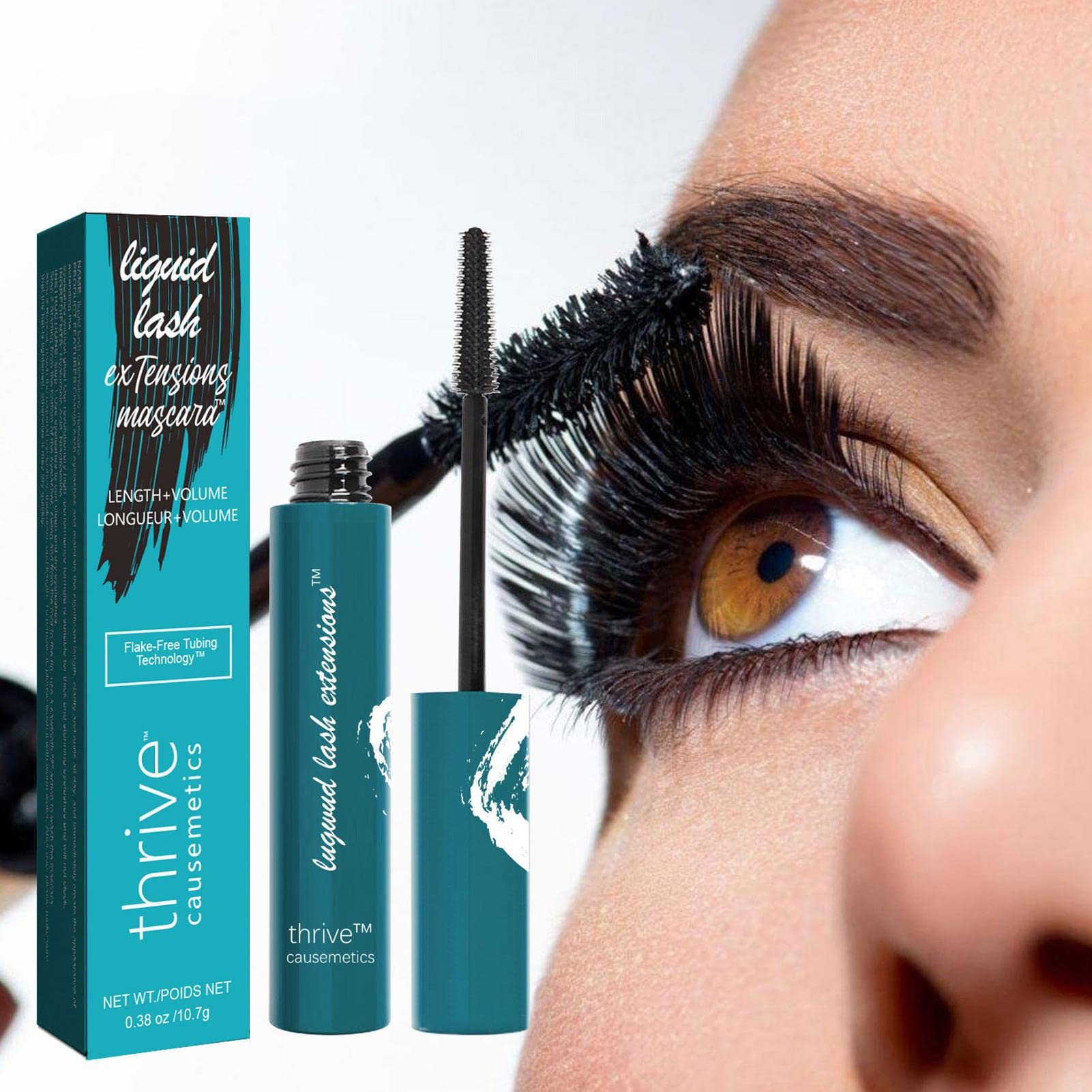 Best Liquid Mascara for Eyelashes - Brown Mascara for Volume & Length | Waterproof & Smudge-Proof | Perfect for Everyday Makeup & Special Occasions