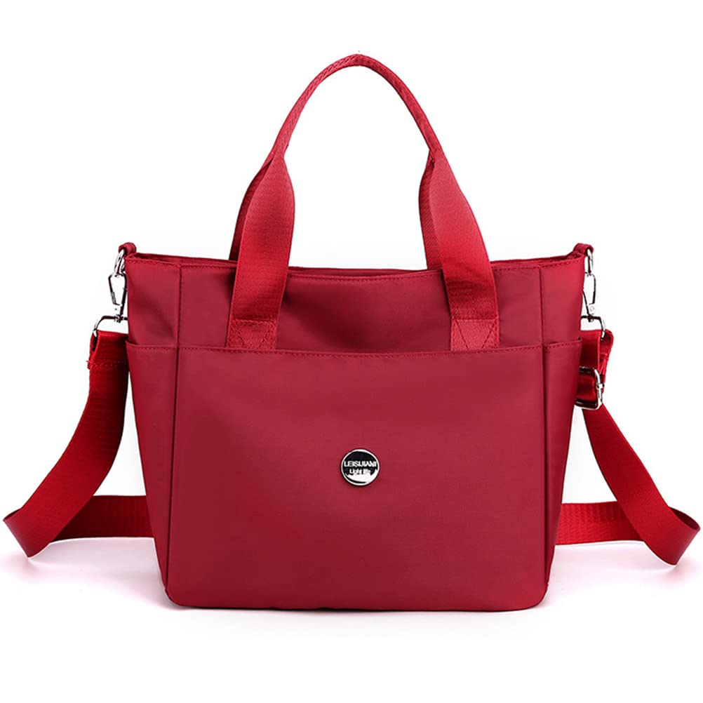 Waterproof Nylon Crossbody Bag for Women - Small Shoulder Purse with Zipper Pocket | Casual Everyday Use, Travel & Shopping Handbag