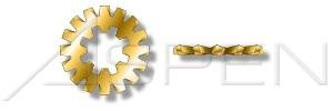 10000pcs 10 Tooth Lock Washers - External-Internal Combination Steel with Yellow Zinc Coating - Heavy Duty Anti-Loose Fasteners for Automotive, Machinery & Industrial Applications