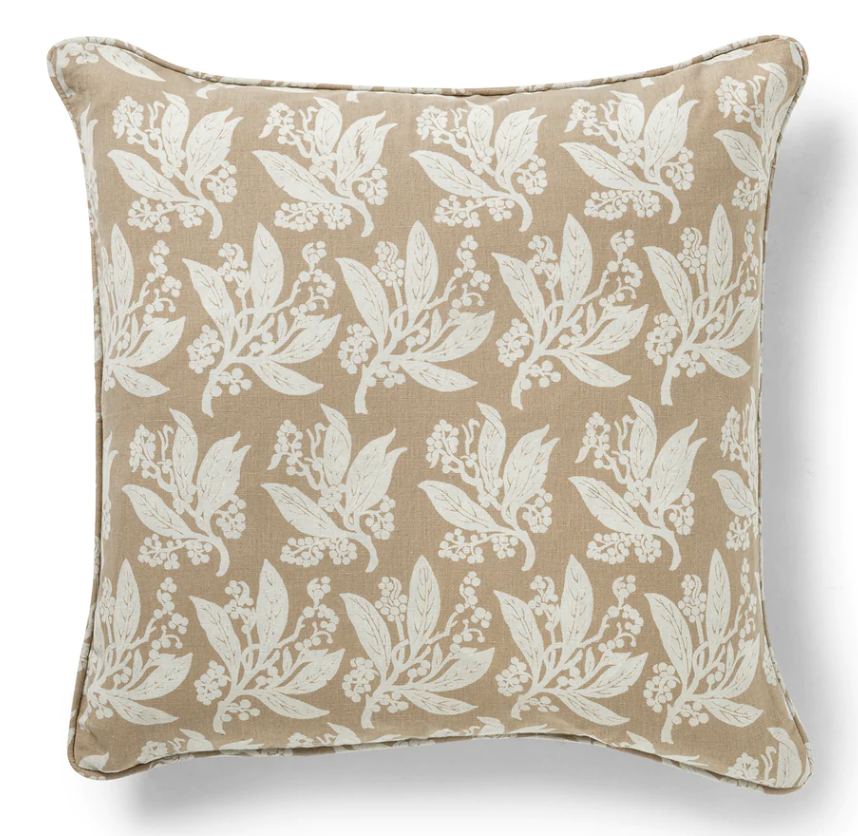 Golden Wattle Oatmeal Pillow Cover - Soft & Breathable Decorative Pillowcase for Couch, Bed, Sofa - Perfect for Home Decor, Living Room & Bedroom
