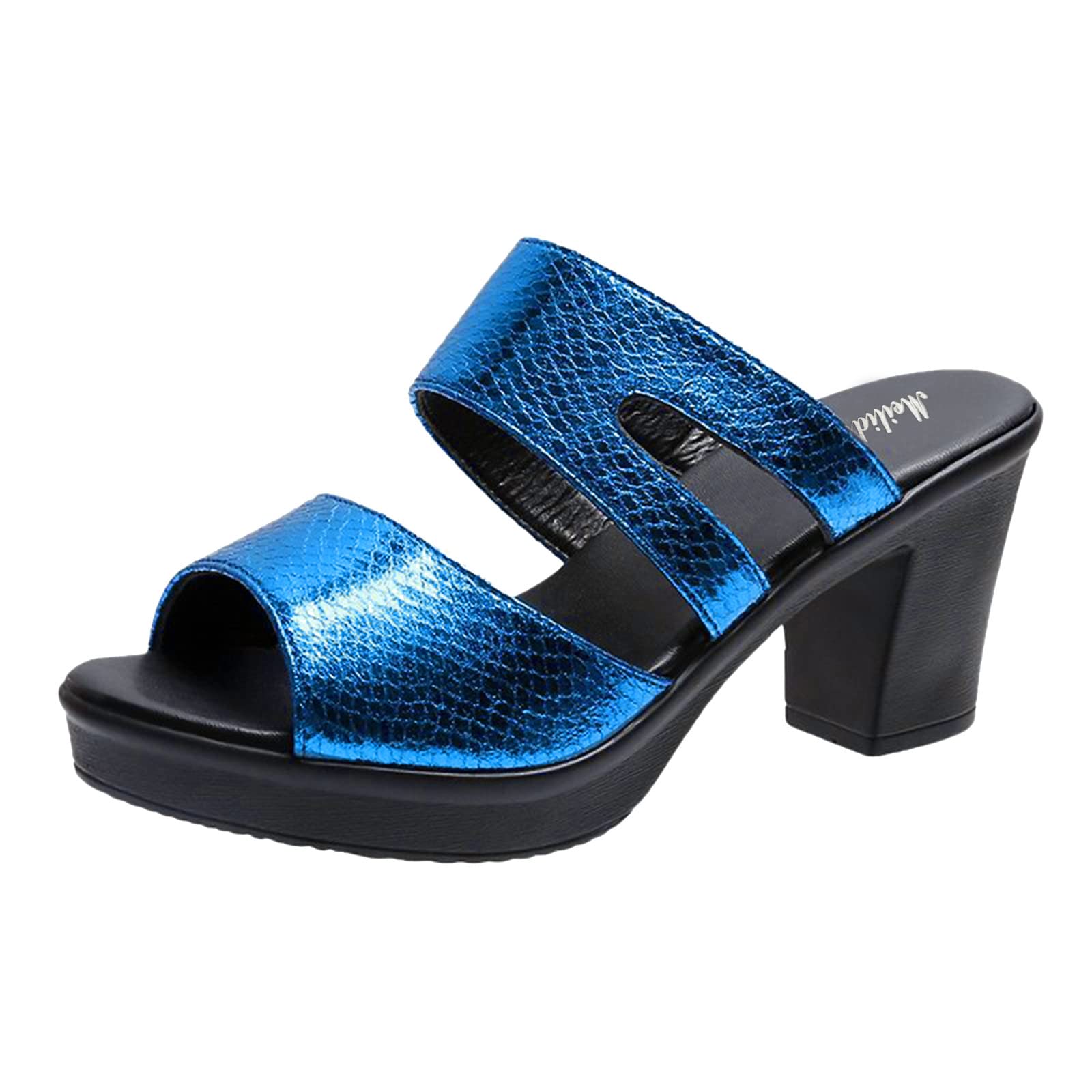 Women's Summer Casual Flip Flop Sandals with Wedge Heel - Fashionable Beach Sandals for Middle-Aged Women | Perfect for Vacation, Poolside & Outdoor Activities