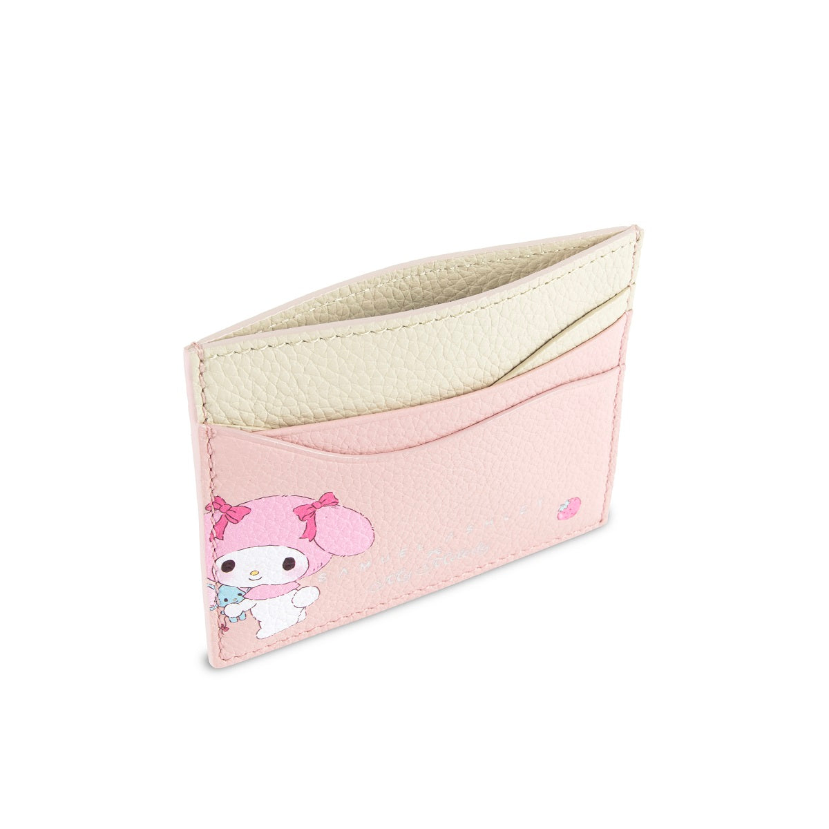 Premium Samuel Ashley x Sanrio Leather Card Holder - Cute Hello Kitty & Friends Wallet for Credit Cards, ID, Business Cards - Perfect for Everyday Use, Travel & Gift Giving