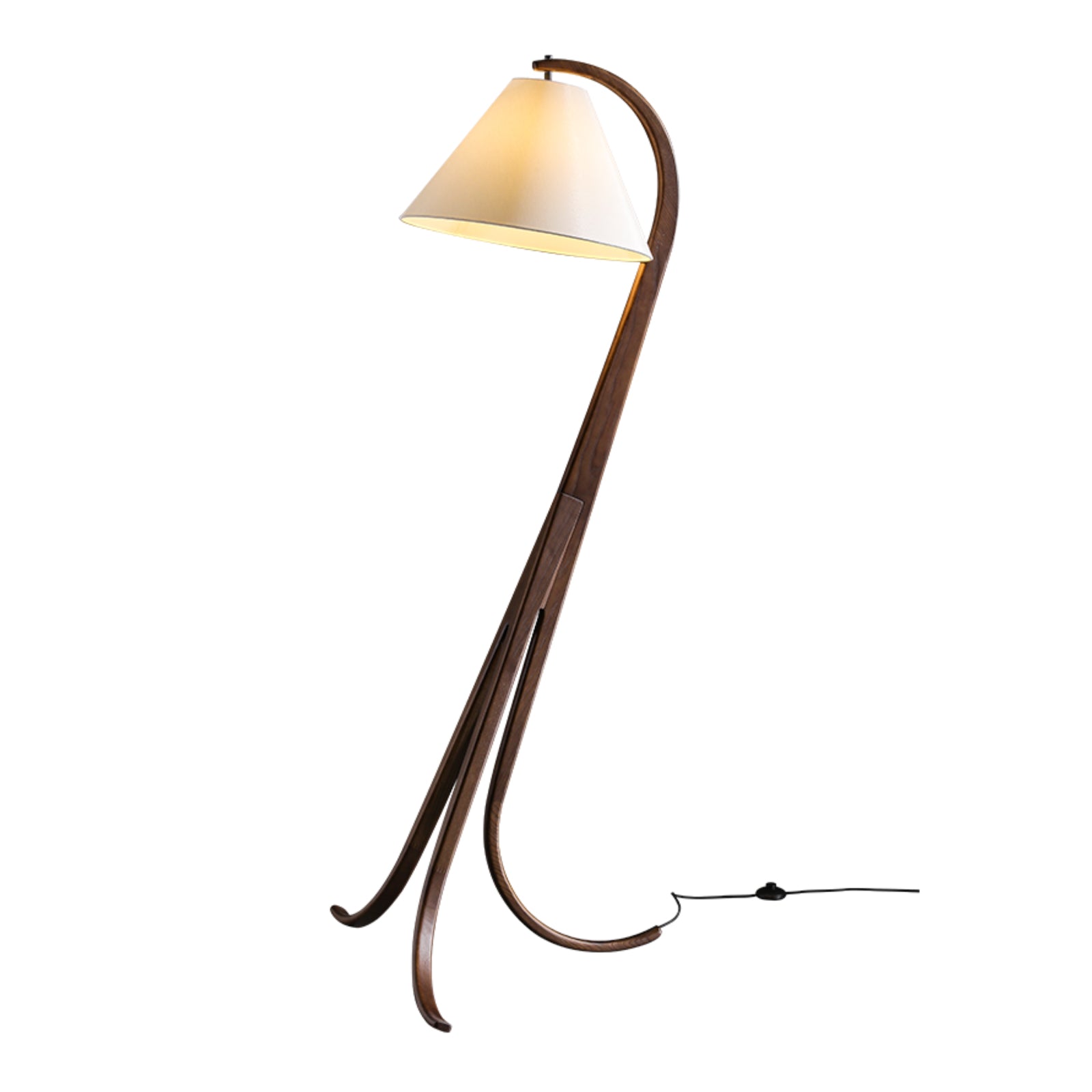 Arcwood Modern Floor Lamp - Adjustable Brightness LED Standing Light for Living Room, Bedroom & Office - Perfect for Reading, Relaxing & Decorating