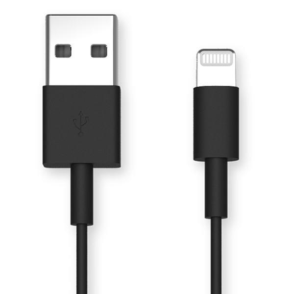 Fast Charging USB to Lightning Cable - 3ft Durable & Tangle-Free for iPhone - Perfect for Home, Office, and Travel