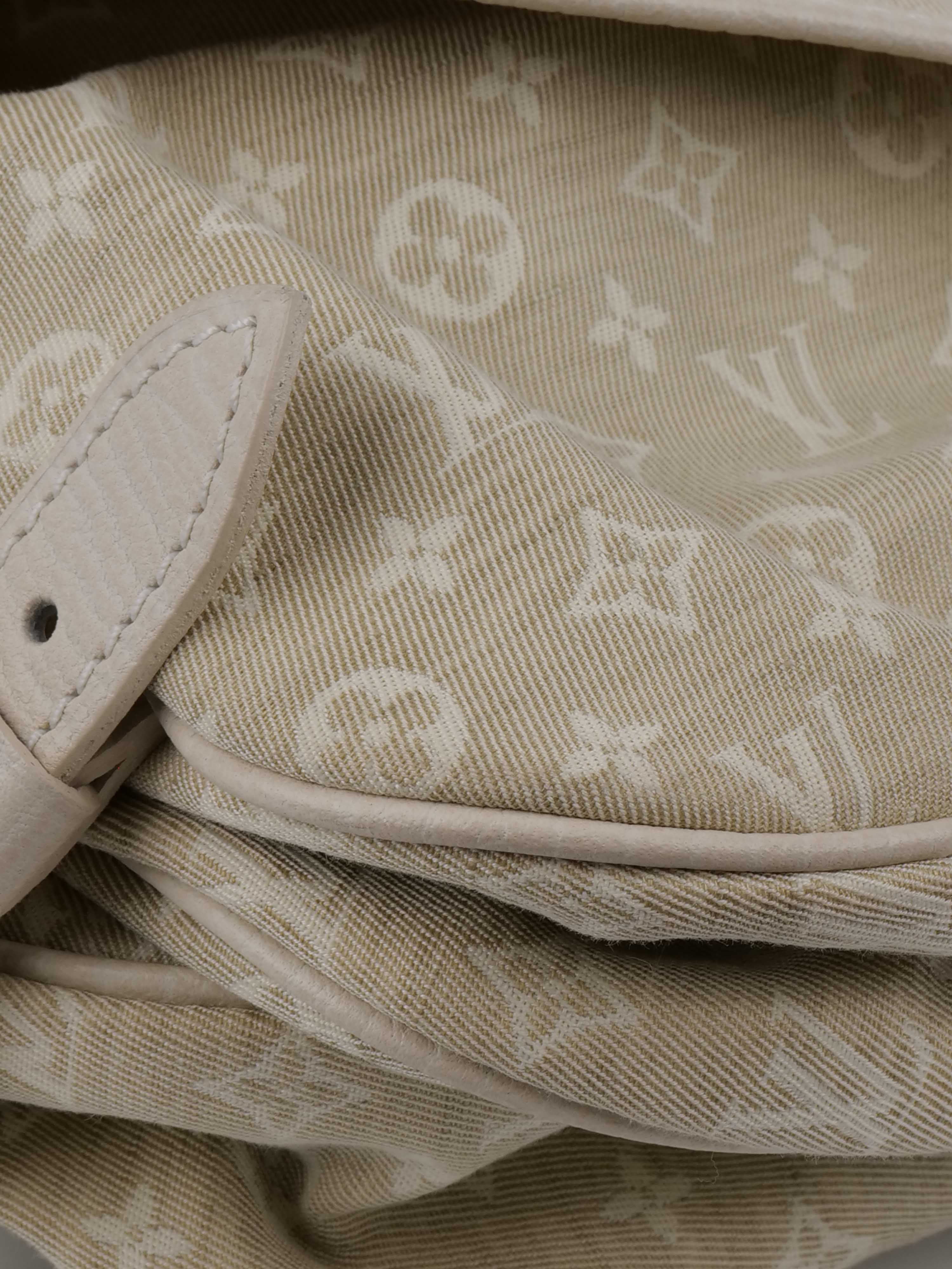 Authentic Louis Vuitton Monogram Shoulder Bag in White & Cream | Luxury Crossbody Purse for Women | Perfect for Date Night, Travel & Everyday Use