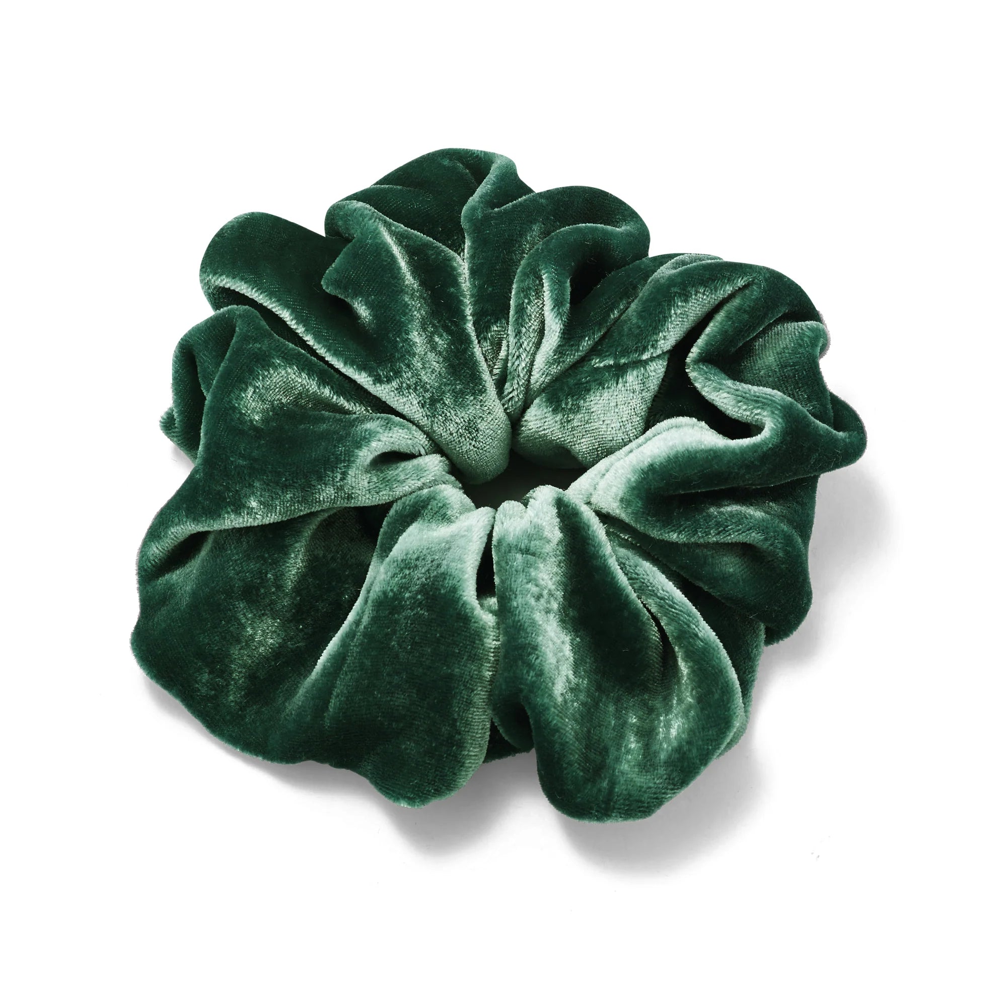 Harlow Velvet Scrunchie Hair Ties - Soft & Stretchable Hair Accessories for Women & Girls (3-Pack) - Perfect for Workouts, Yoga, and Everyday Styling