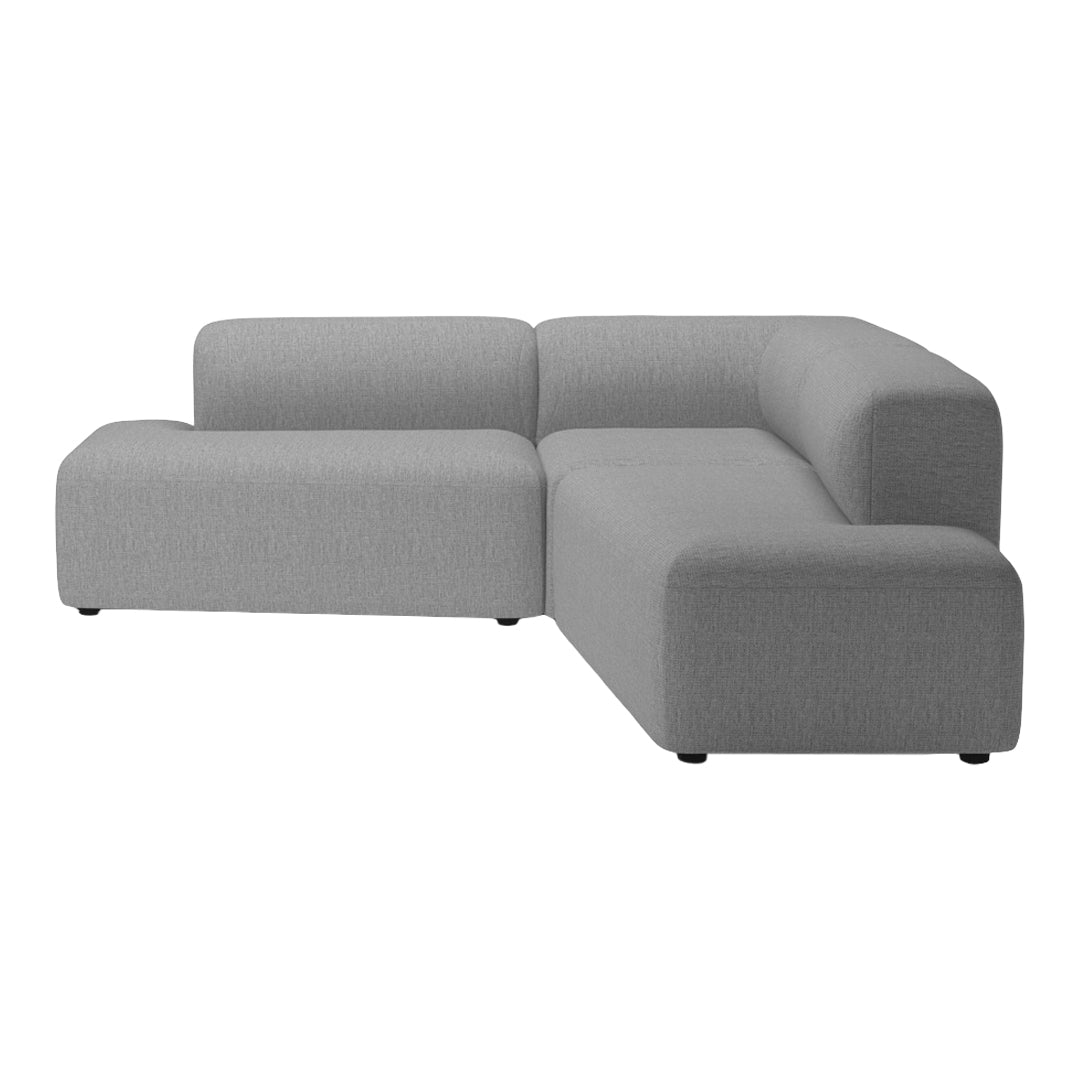 Modern Angle Chaise Lounge Sofa - Adjustable Recliner for Living Room, Bedroom, or Patio - Comfortable Upholstered Sectional with Pillows - Perfect for Relaxing, Reading, or Napping