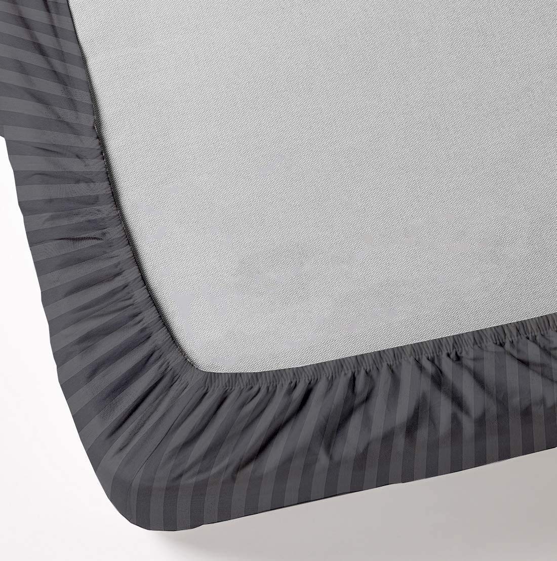 Premium Split King Sheet Set (4 Pcs) - 100% Egyptian Cotton 400 TC for Adjustable Beds - Deep Pocket 15