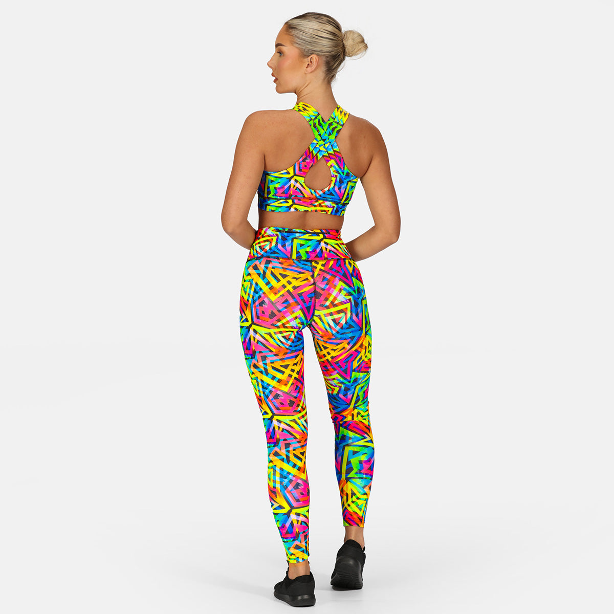 Prism Leggings - High Waisted Yoga Pants for Women, Tummy Control Workout Leggings with Pockets | Perfect for Gym, Running, Yoga & Everyday Wear