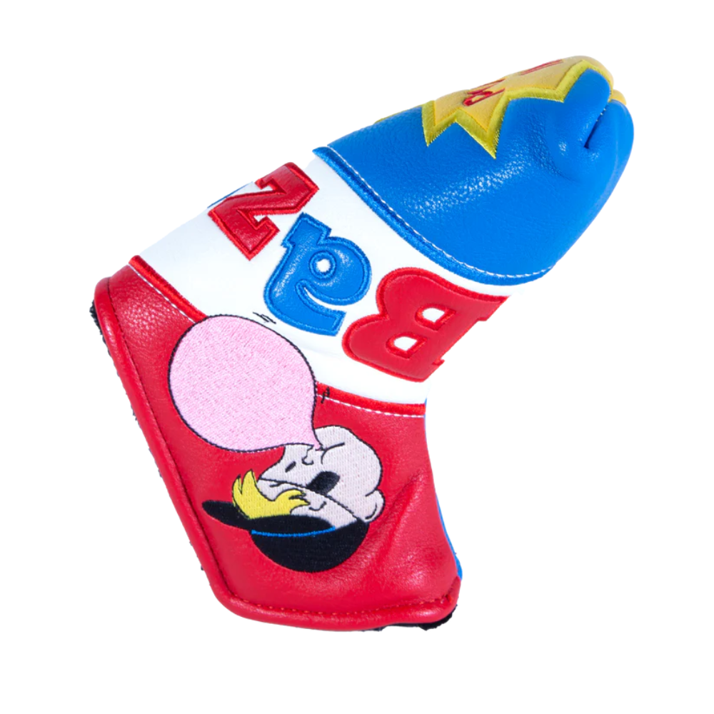 Premium Bazooka Joe Blade Putter Headcover - Golf Club Cover for Scotty Cameron & Odyssey Putters - Perfect for Golf Tournaments & Practice Sessions