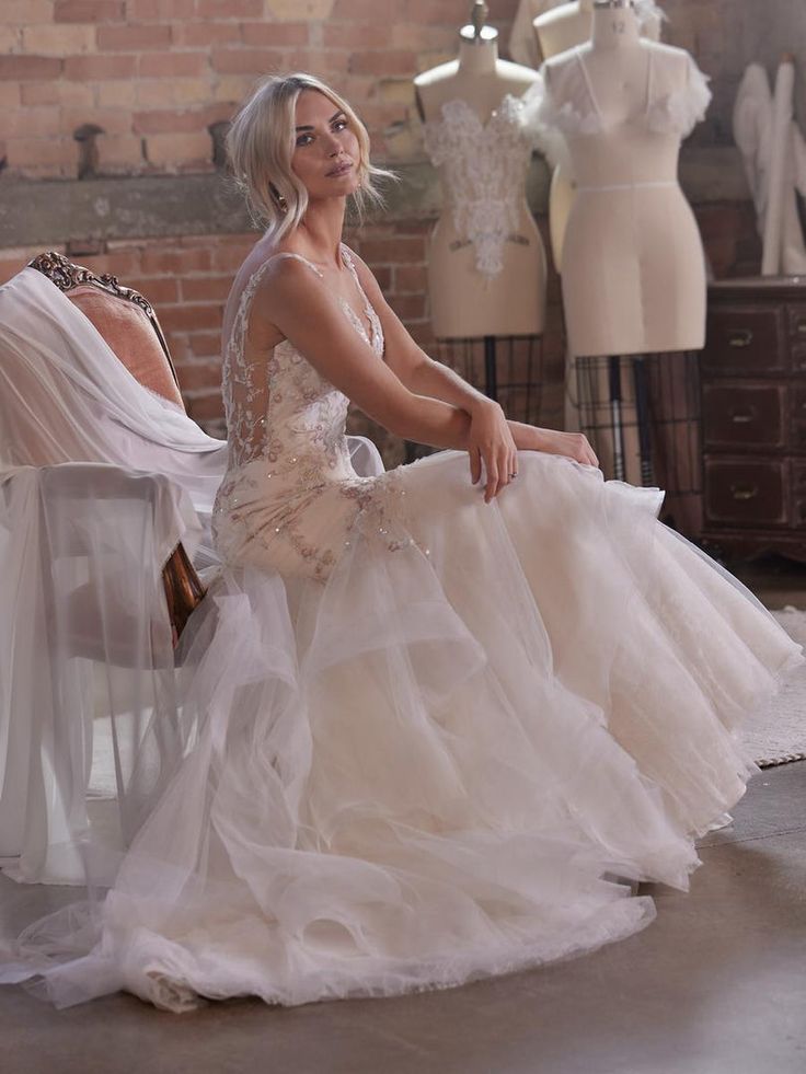 Sottero and Midgley Kenleigh Wedding Dress - Elegant Lace Bridal Gown for Church Ceremony & Formal Reception