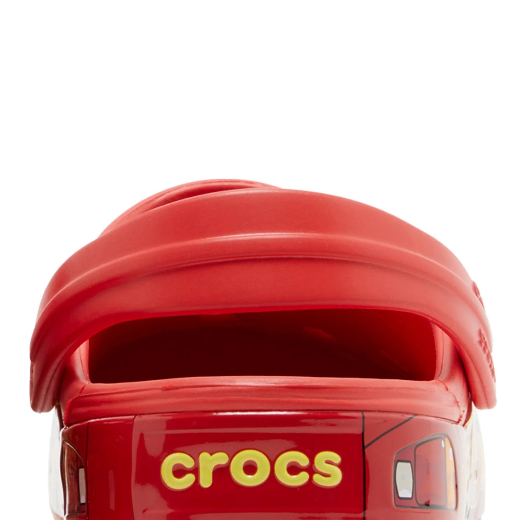 Crocs Classic Clog Lightning McQueen Disney Cars Inspired Slip-On Shoes for Men, Women & Kids - Comfortable Waterproof Casual Footwear for Indoor, Outdoor & Poolside Wear