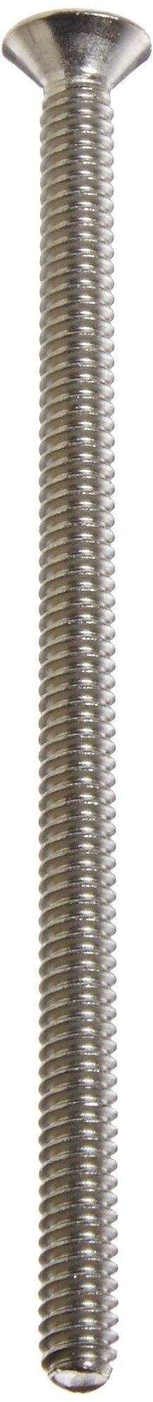 18-8 Stainless Steel Machine Screw, Flat Head Phillips, 1/4