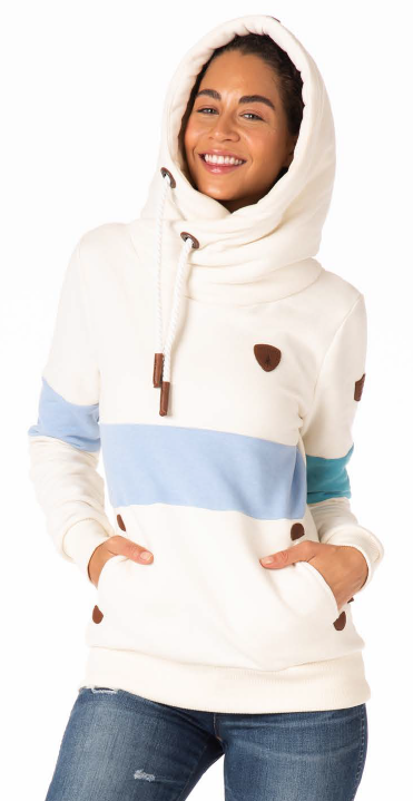 Cozy Dasha Oatmeal Mix Hoodie - Soft Fleece Pullover Sweatshirt for Women & Men | Perfect for Casual Wear, Lounge & Outdoor Activities