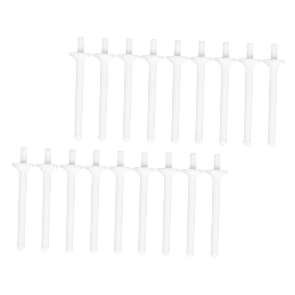 50pcs Nose Hair Wax Removal Sticks - Reusable Plastic Waxing Applicators for Men & Women | Painless Nasal Hair Removal Kit for Grooming & Personal Care