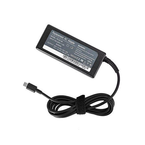 65W USB C Charger for HP Dell Asus Lenovo Laptops - Fast Charging Power Adapter with PD 3.0 | Perfect for Home, Office & Travel Use