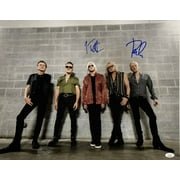 Joe Elliott & Phil Collen Autographed 16x20 Def Leppard Band Photo - JSA Certified Memorabilia - Perfect for Music Fans, Collectors & Home Decor