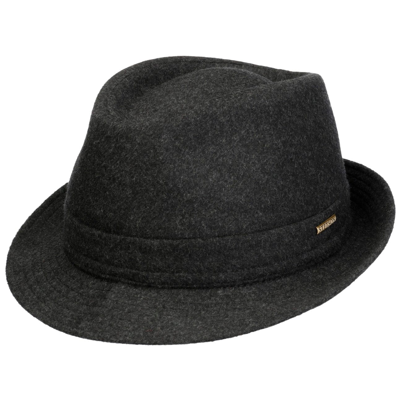 Stetson Benavides Trilby Wool Hat for Men – Classic Vintage Style Fedora for Casual & Formal Wear – Perfect for Outdoor Events, Travel & Fashion