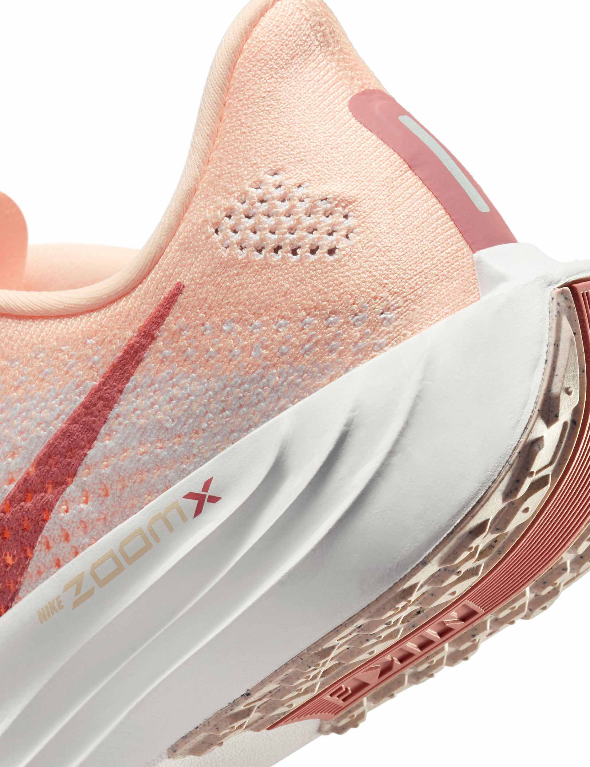 Pegasus Plus Running Shoes - Crimson Tint/Pure Platinum/Red Stardust/White | Lightweight Cushioned Sneakers for Men & Women | Perfect for Jogging, Gym Workouts & Daily Wear