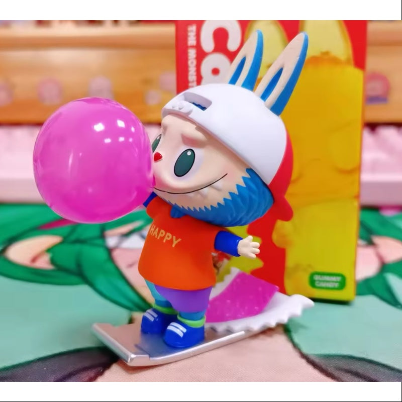 Labubu The Monsters Candy Series Chewing Gum - Fun Collectible Vinyl Toy for Display & Play - Perfect for Toy Collections, Desk Decor, and Gift Giving