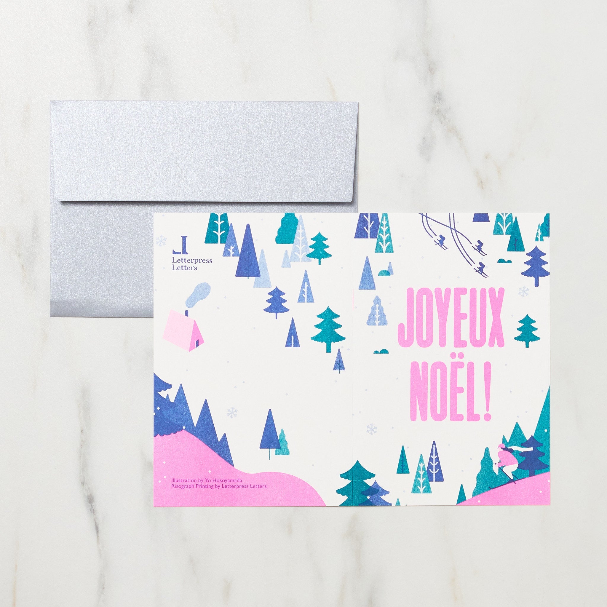 Festive Christmas Greeting Cards - Elegant Letterpress Holiday Cards for Family & Friends | Perfect for Holiday Wishes, Office Gifts & Festive Decorations