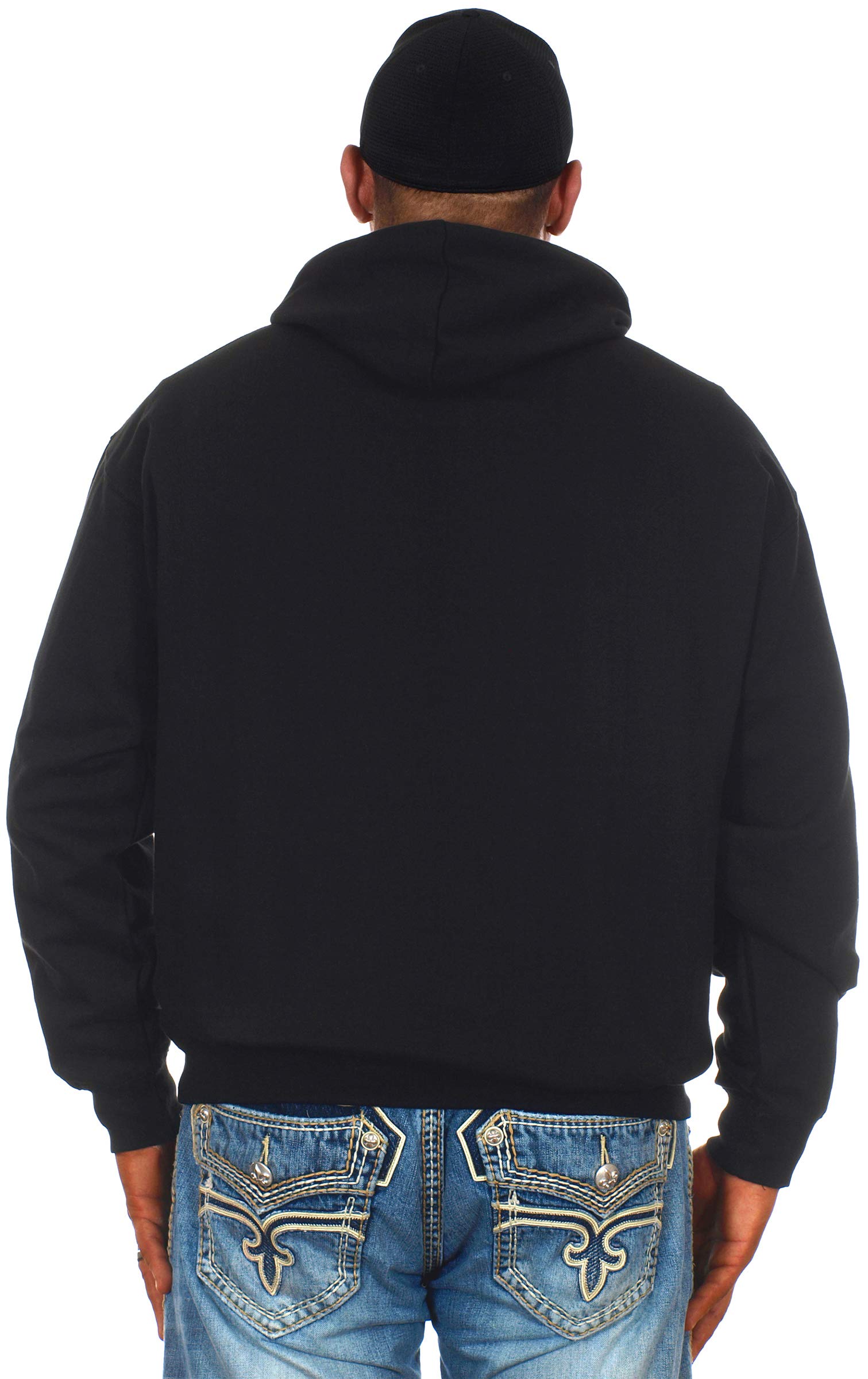 JH DESIGN GROUP Men's Dodge Charger Silhouette Pullover Hoodie - Stylish Graphic Sweatshirt for Car Enthusiasts | Perfect for Casual Wear, Car Shows & Gifts