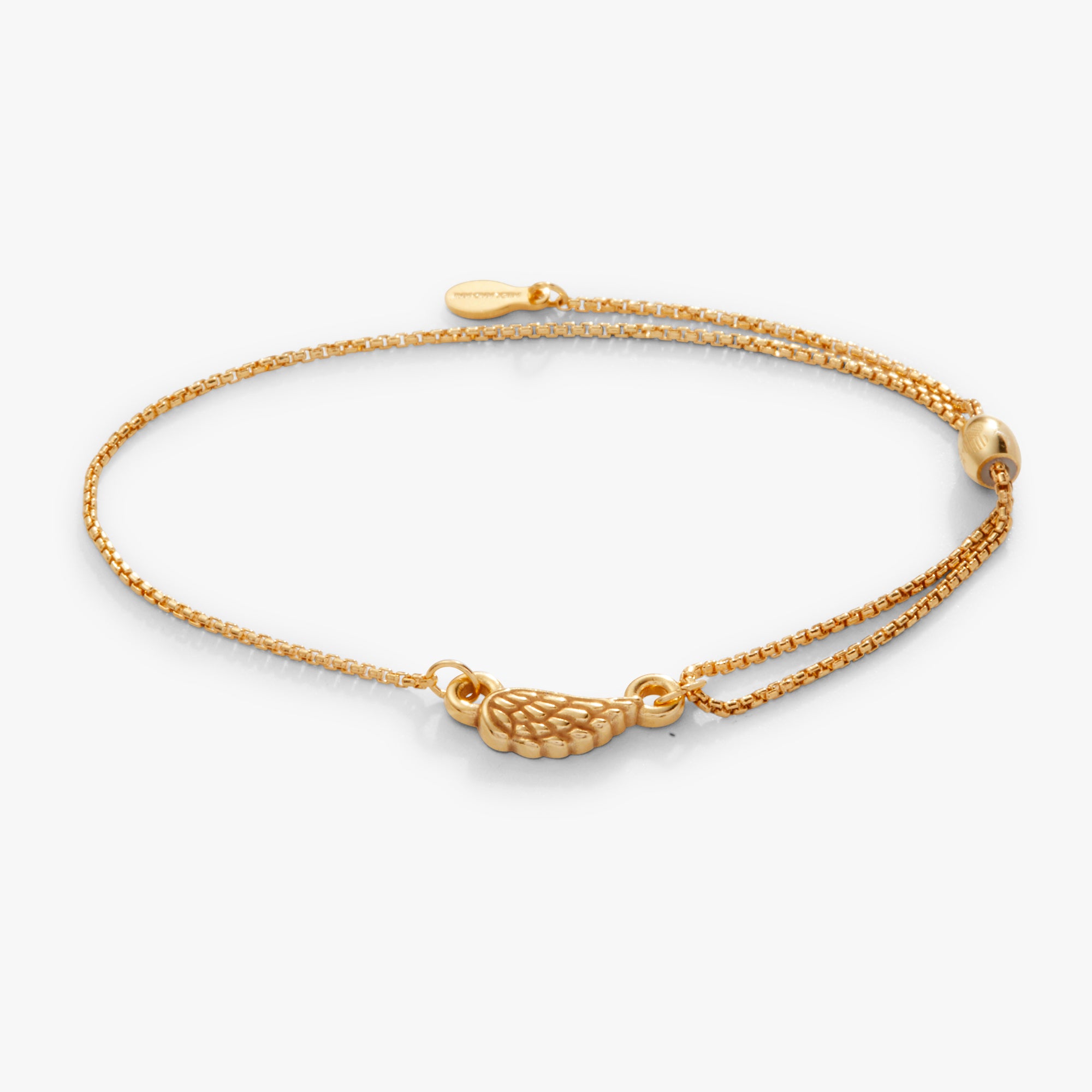 Angel Wing Pull Chain Bracelet for Women - Sterling Silver Adjustable Charm Bracelet - Gift for Her, Birthday, Anniversary - Perfect for Everyday Wear & Special Occasions