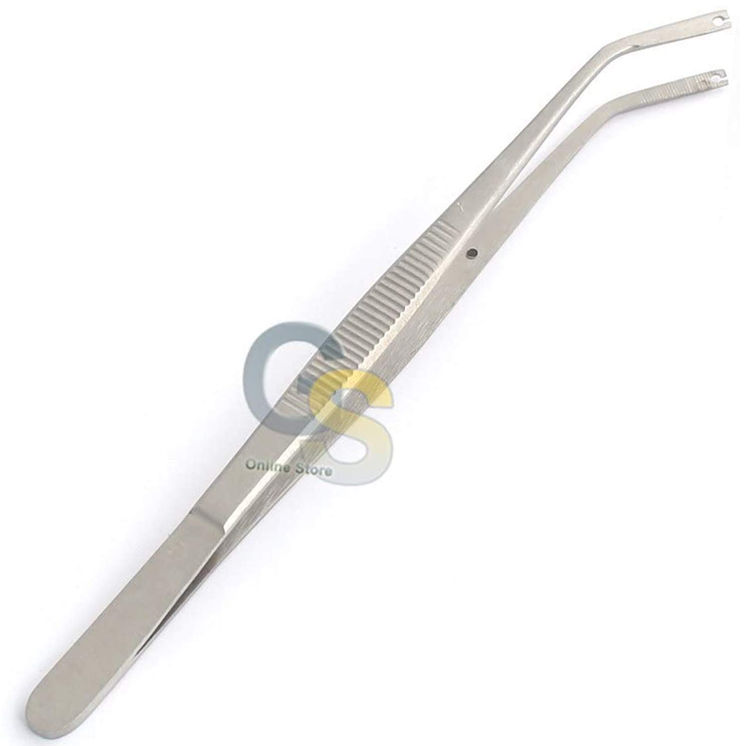 G.S Dental Tools - Professional Corn Pliers Tweezers with Eyelets for Dentists & Podiatrists | Perfect for Corn Removal, Ingrown Toenail Treatment & Dental Procedures