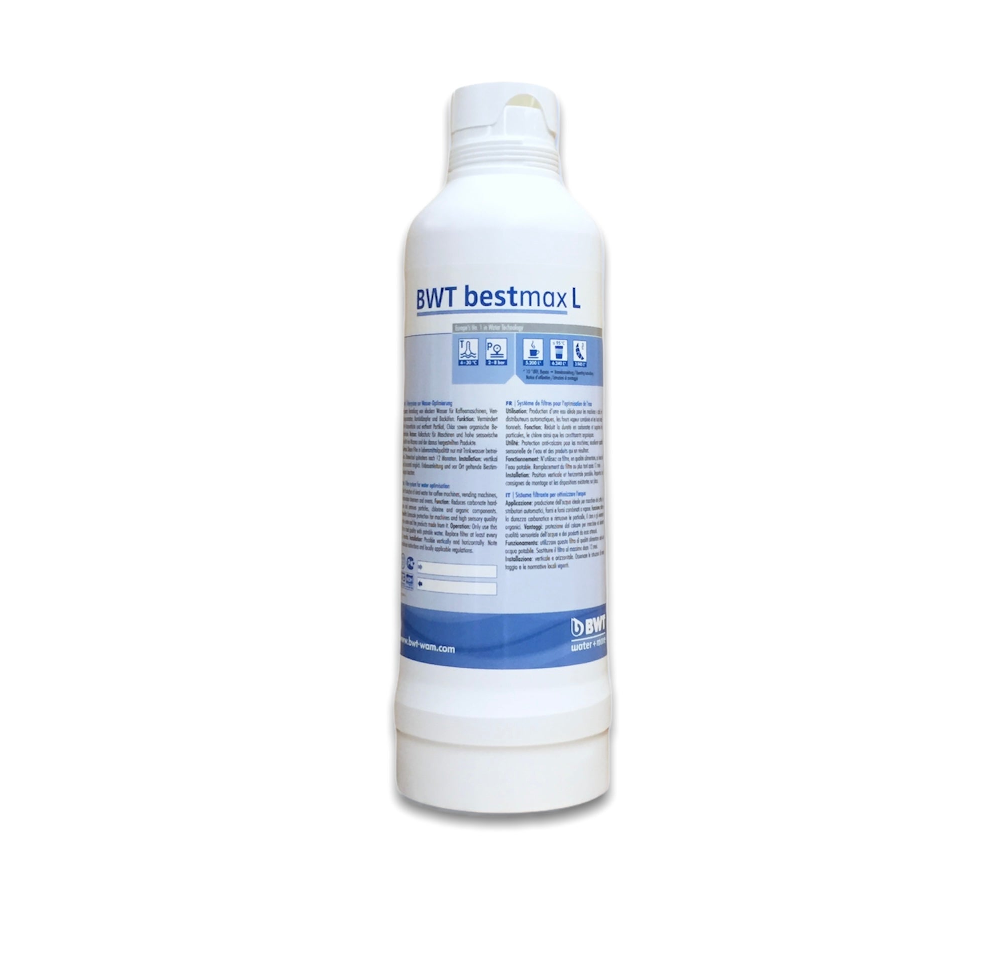 BWT Bestmax Water Filter Cartridges - Premium Replacement for Clean Drinking Water | Perfect for Home, Office & RV Use