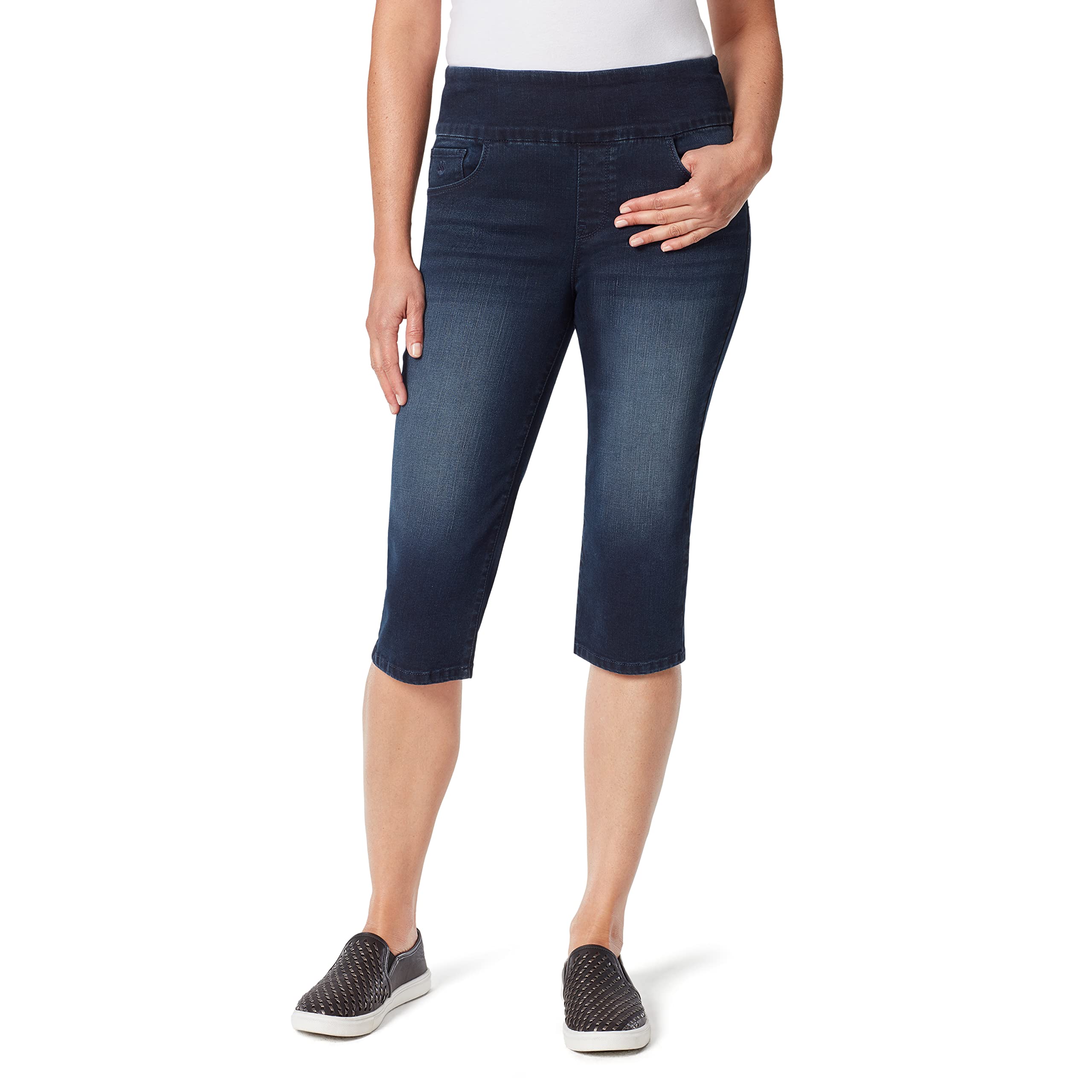 Gloria Vanderbilt Women's Amanda Skimmer Shorts - Casual Comfort for Summer