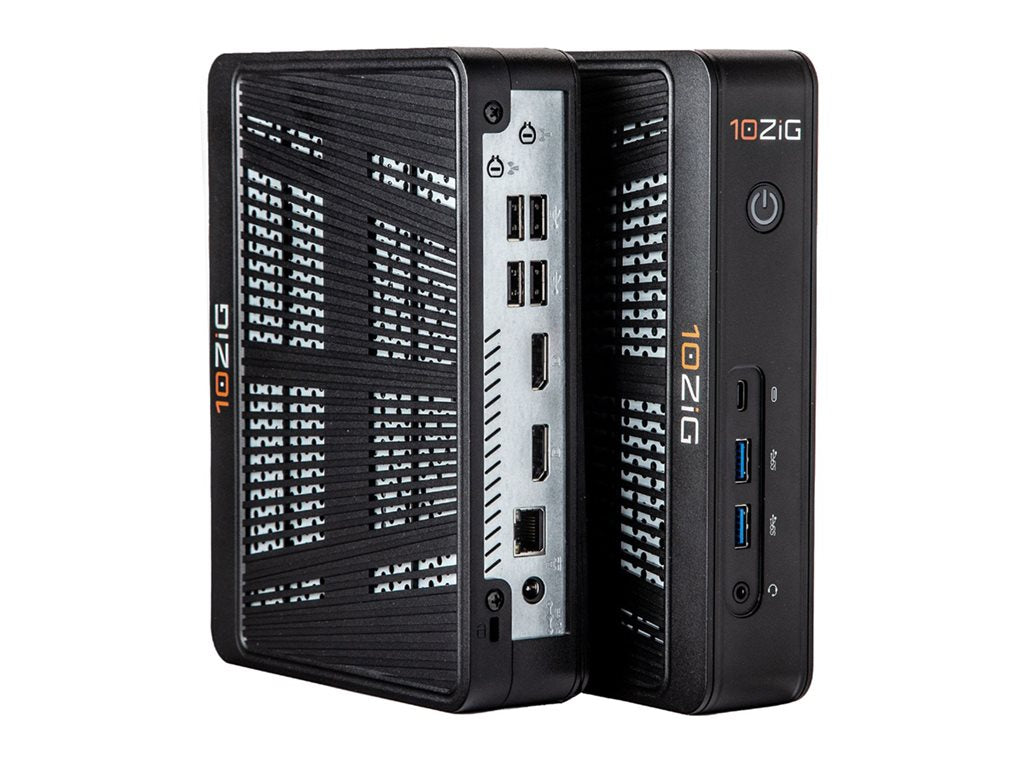10ZiG 7011Q Thin Client - Intel Celeron J6412 Quad-Core 2.6GHz, 8GB RAM, 32GB Storage, UHD Graphics, Gigabit Ethernet & WiFi 6 (802.11ax) - Ideal for Business, Remote Work & Cloud Computing