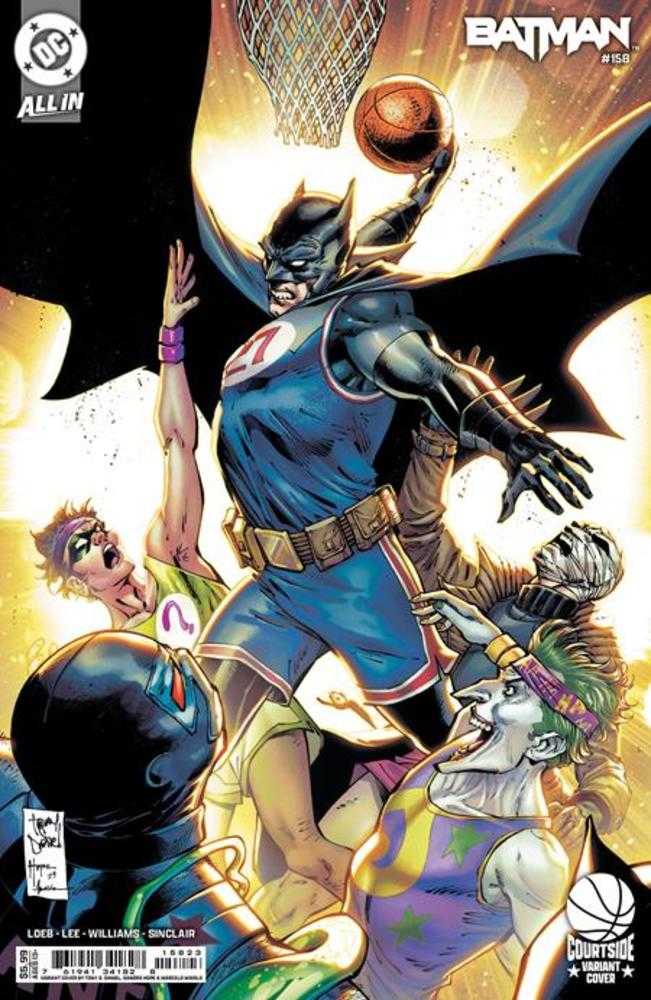 Batman #158 Cover G Tony S Daniel Courtside Variant - Premium Card Stock Comic Book for Collectors & Fans - Perfect for Display, Gifts & Comic Book Collections