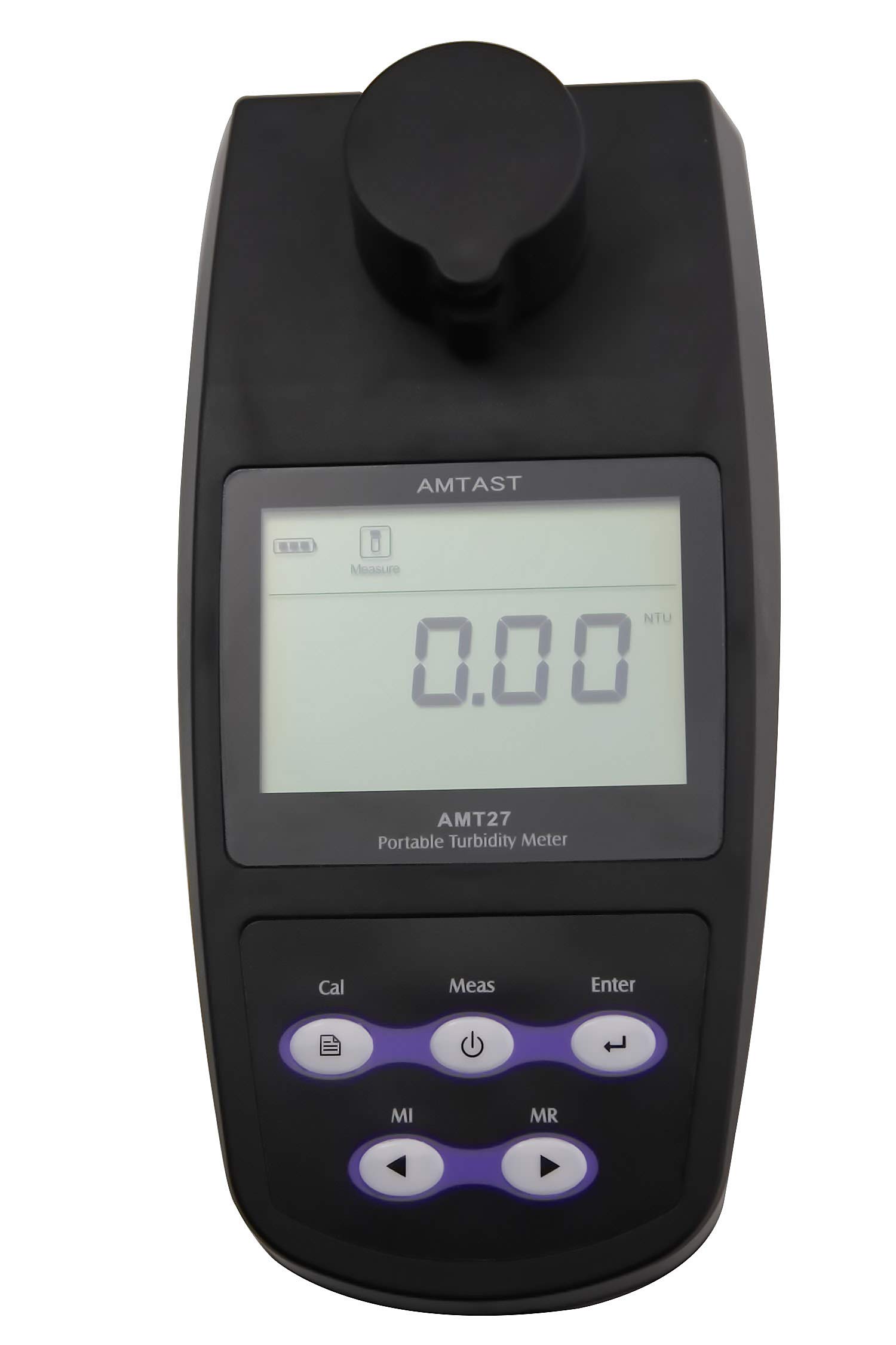 Portable Turbidity Meter Kit - 0-1100 NTU/FNU, 0-275 EBC, 0-9999 ASBC Water Quality Tester with 2 Glass Vials | Perfect for Aquariums, Pools, and Drinking Water Testing