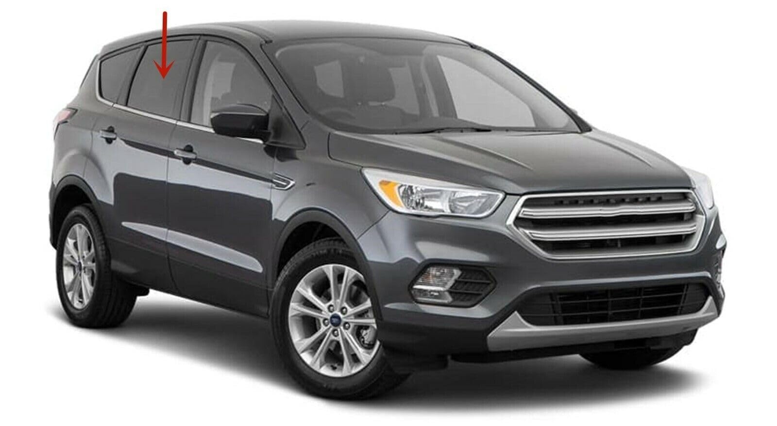 2013-2019 Ford Escape Right Rear Passenger Side Window Glass Replacement - OEM Fit, Easy Installation for Car Door Repair | Perfect for Auto Glass Replacement & Vehicle Maintenance