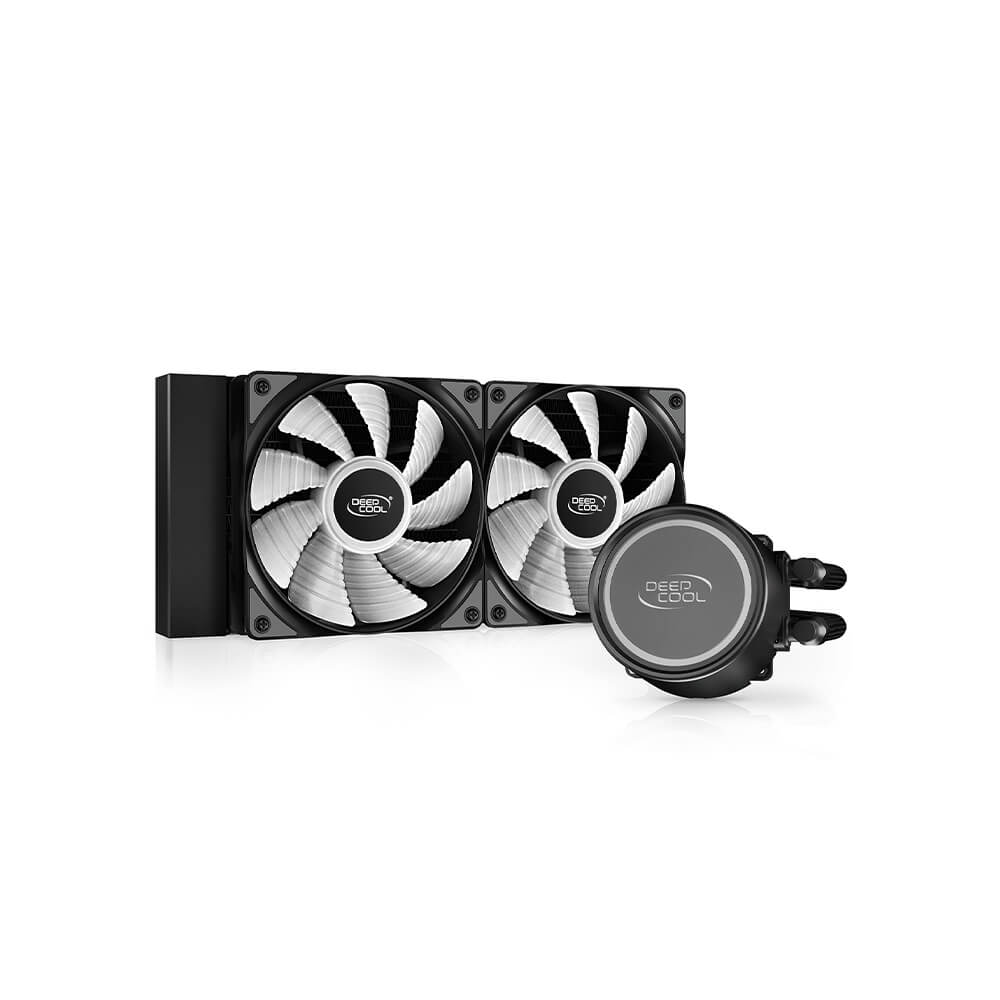 Deepcool GAMMAXX L240 ARGB AIO Liquid CPU Cooler - 240mm RGB Water Cooling System for PC Gaming & Overclocking - Perfect for High-Performance Desktops and Workstations