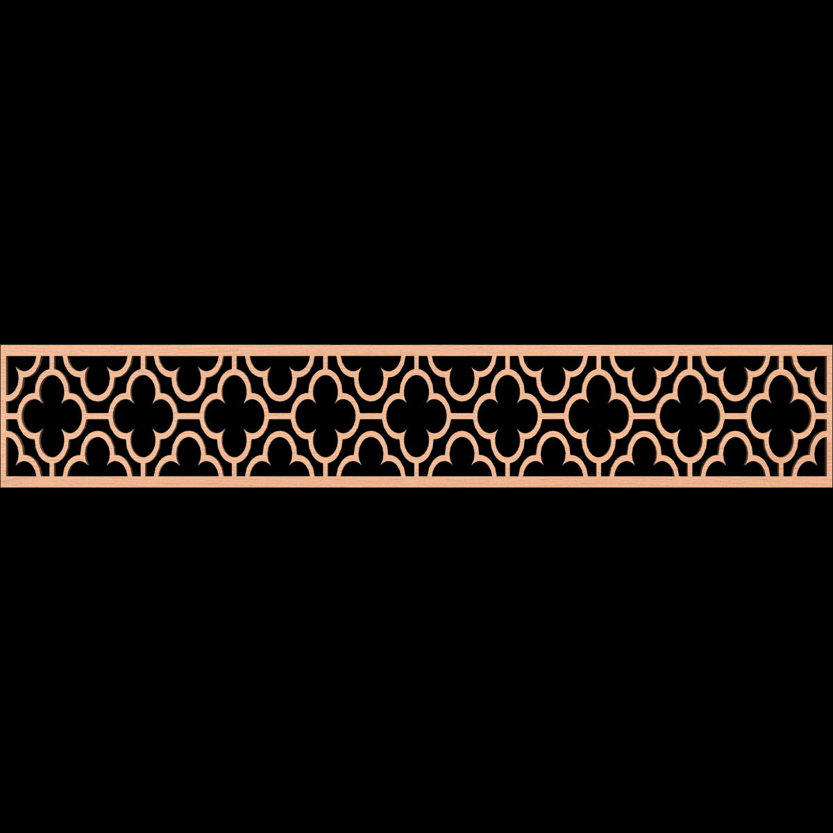 Chicago Fretwork Moulding - Decorative Wood Trim for Home & Furniture | Perfect for DIY Projects, Wall Paneling, and Cabinet Accents