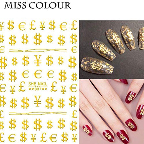DSstyles Nail Stickers for Manicure - Strawberry Rainbow Cherry Design (Pack of 087) | Self-Adhesive Nail Art Decals for DIY Nail Decoration at Home, Parties & Special Occasions