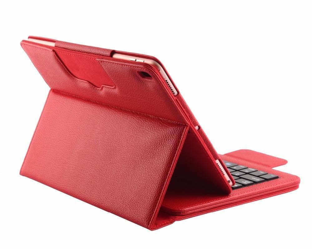 Premium Removable Wireless Bluetooth Keyboard Case for iPad Air 3 (2019) - Slim Leather Look Design with Backlit Keys | Perfect for Office Work, Travel & Home Use