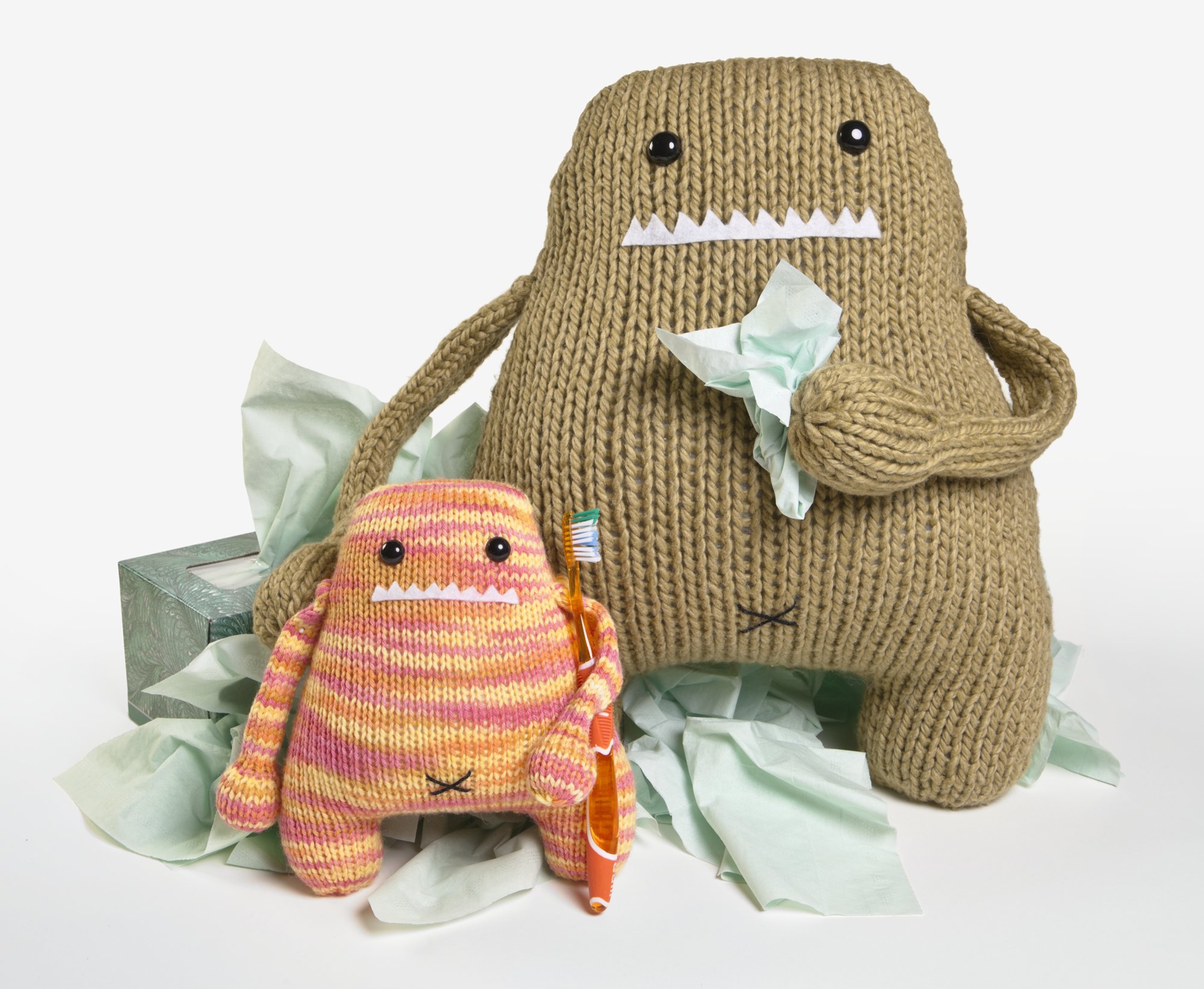 Knitted Monster Toys Book - The Big Book of Knitted Monsters for DIY Amigurumi & Soft Toy Making - Perfect for Crafters, Knitters & Gift Giving