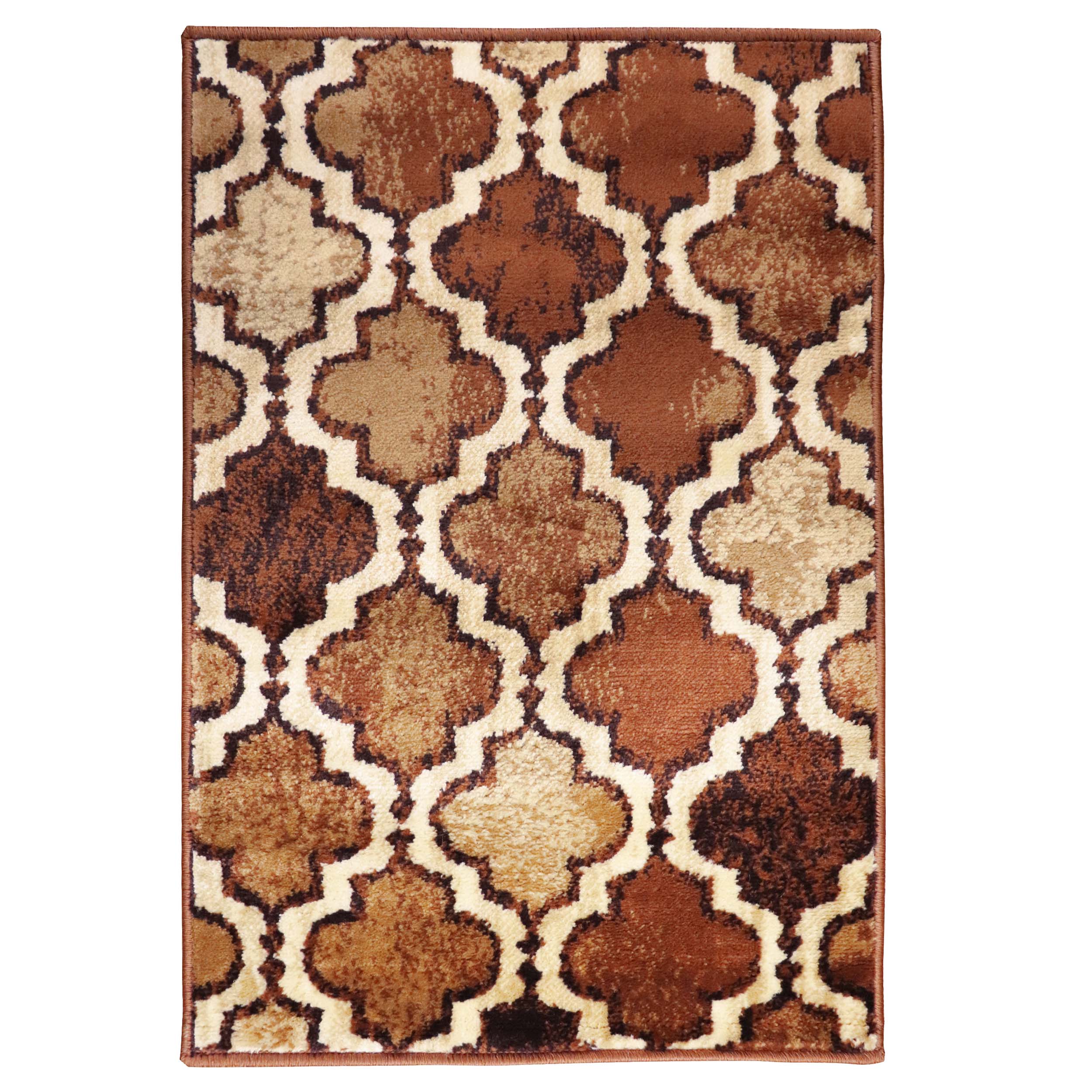 Viking Geometric Trellis Indoor Area Rug & Runner - Non-Slip Boho Chic Carpet for Living Room, Bedroom, Hallway - Perfect for Nordic Home Decor & Cozy Spaces