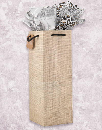 Natural Burlap Wine Bags - Eco-Friendly Reusable Gift Packaging for Bottles - Perfect for Weddings, Parties & Corporate Events