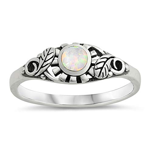 White (Simulated Opal)