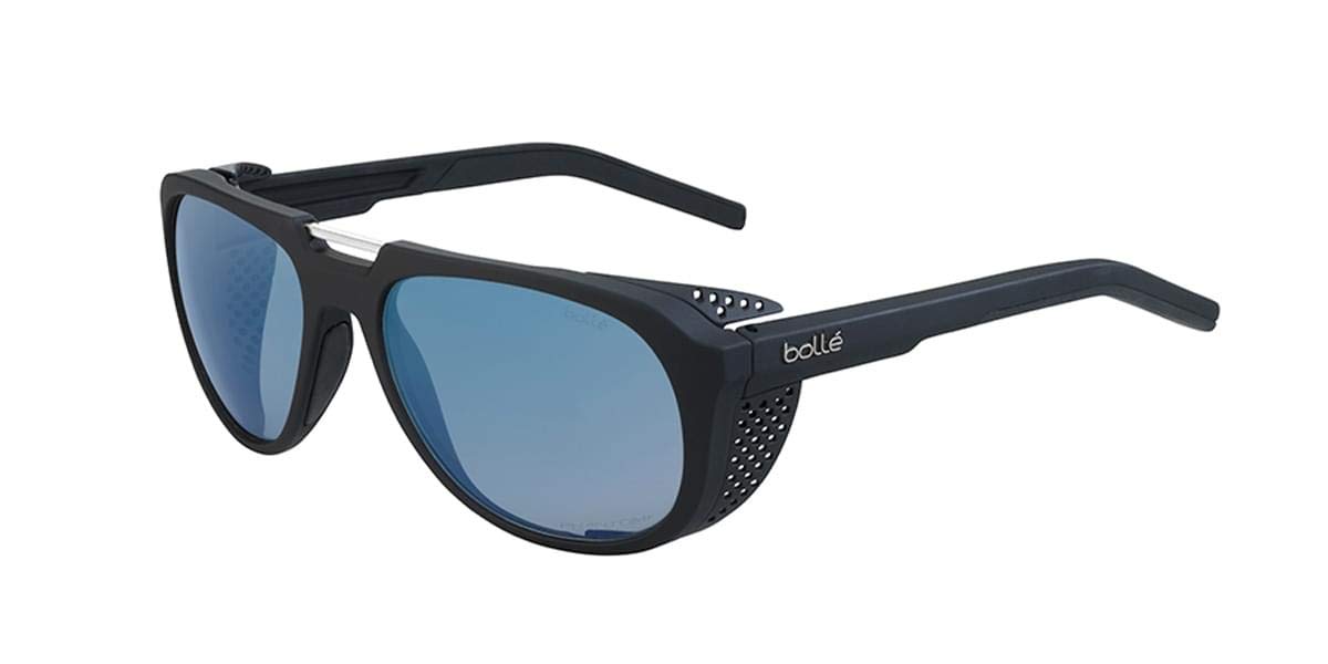 Bolle Cobalt Blue Rectangle Sunglasses for Men & Women - UV Protection, Polarized, Lightweight & Stylish - Perfect for Driving, Beach, Outdoor Sports & Fashion Accessories
