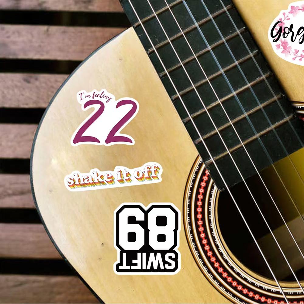 50PCS American Singer Stickers | Renaissance Drama Character Decals for Adults | Waterproof Vinyl Stickers for Water Bottle, Laptop & Phone | Birthday Party Decorations (20240666) | Perfect for DIY Crafts, Scrapbooking & Gift Wrapping