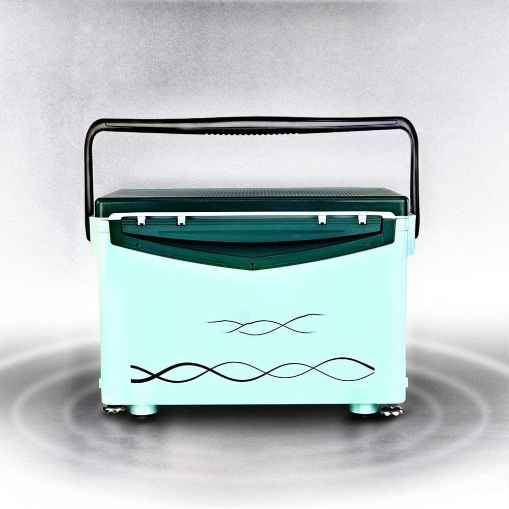 Multifunctional Thickened Fishing Tackle Box with Lifting Foot Strap - Durable Outdoor Fishing Equipment for Bass, Trout & Saltwater Fishing | Perfect for Shore Fishing, Boat Trips & Camping