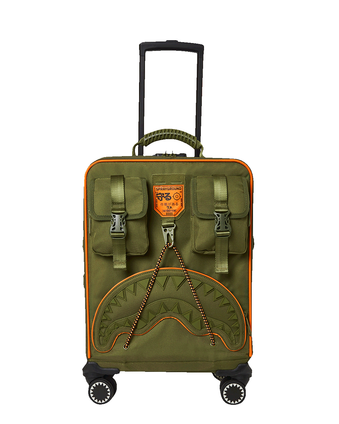 Special Ops Shark Squad Carry On Luggage - Durable Travel Backpack for Military & Adventure - Perfect for Airplane, Camping & Tactical Missions